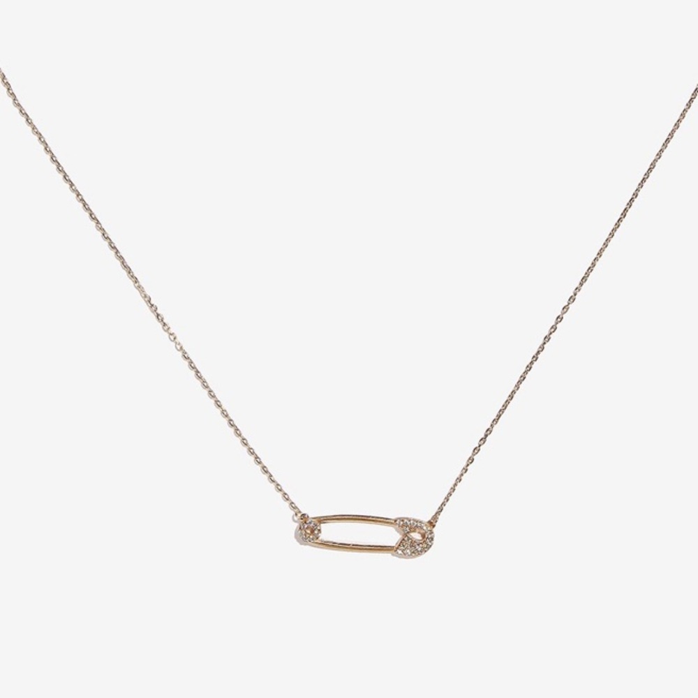 Adornmonde 925 Silver Necklace - Rose gold color